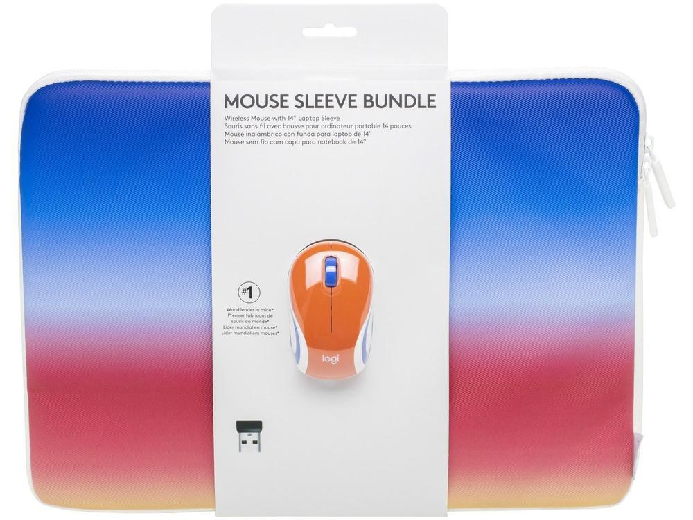 Mini Mouse sem Fio Logitech Laser 1000DPI 3 Botões - 1