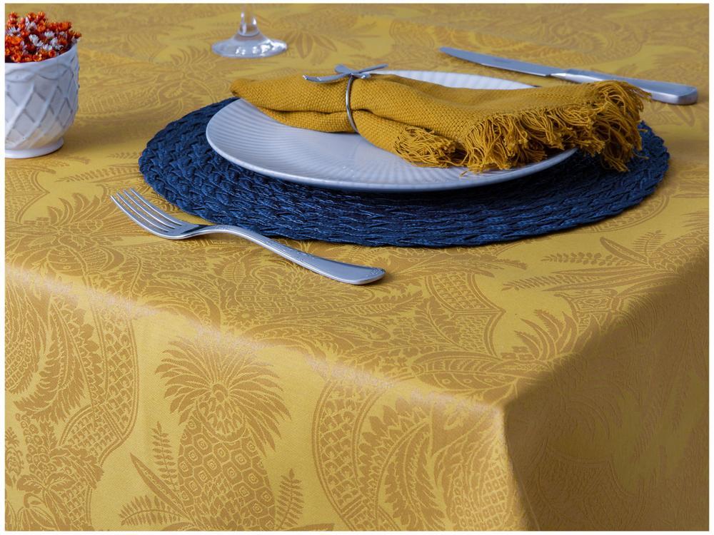 Toalha de Mesa Quadrada Karsten Calêndula 180x180cm Sempre Limpa Tropical - 2