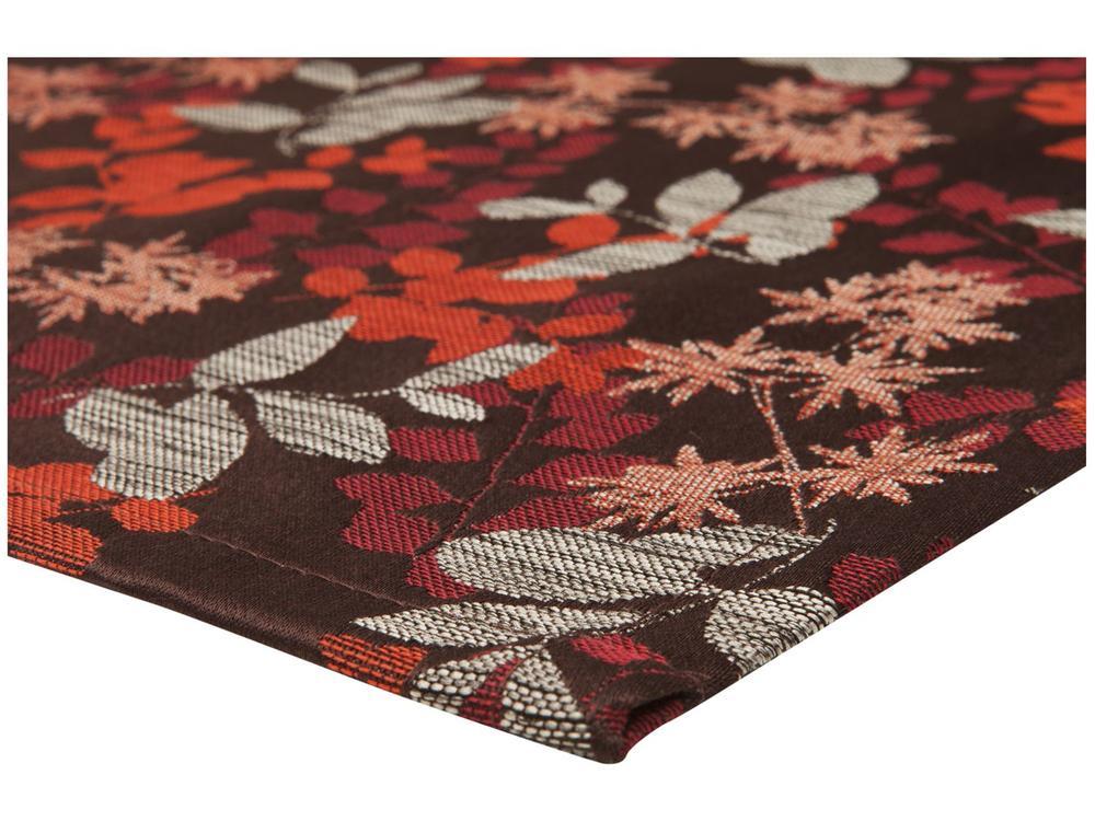 Peseira Queen 65x240cm Cinza Lartex Jacquard Hog - 4