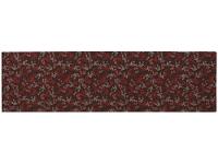 Peseira Queen 65x240cm Cinza Lartex Jacquard Hog - 3