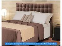 Peseira Casal 65x220cm Laranja Lartex Jacquard Hog - 2