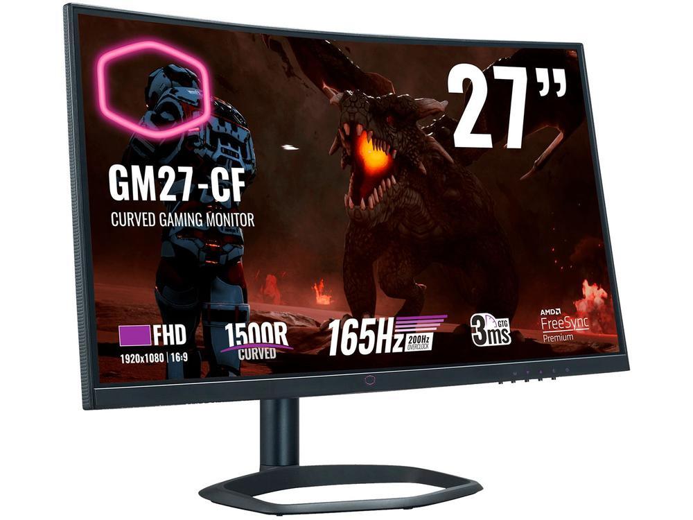 Monitor Gamer Cooler Master GM27-CF 27” LCD Curvo - 3