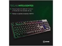 Teclado Semimecânico Gamer XZONE GTS-01 USB - 3