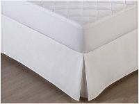 Saia para Cama Solteiro Prata  - 2