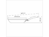Frigideira Antiaderente Tramontina de Alumínio Turin 20260722 Vermelha 22cm - 8