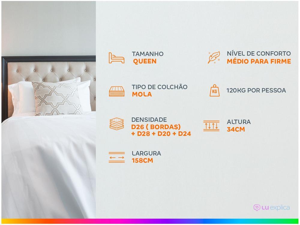 Colchão Queen Size Castor Mola Pocket - 5
