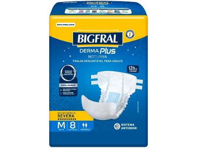 Fralda Geriátrica Bigfral M Noturna Derma Plus