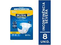 Fralda Geriátrica Bigfral M Noturna Derma Plus - 8
