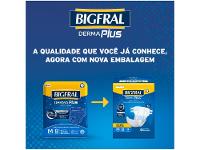 Fralda Geriátrica Bigfral M Noturna Derma Plus - 10