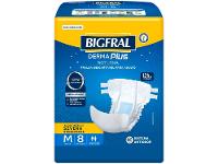 Fralda Geriátrica Bigfral M Noturna Derma Plus - 1