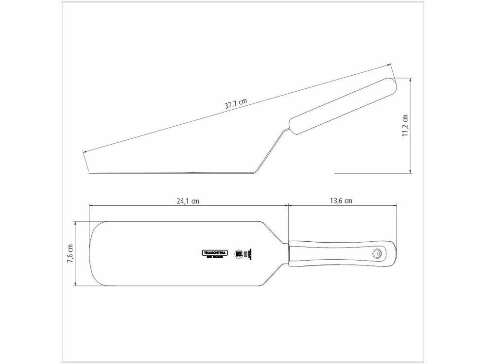 Espátula para Fritura Inox Tramontina - 7