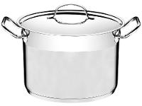 Caldeirão Tramontina Inox 11,9L 28cm com Tampa - 1