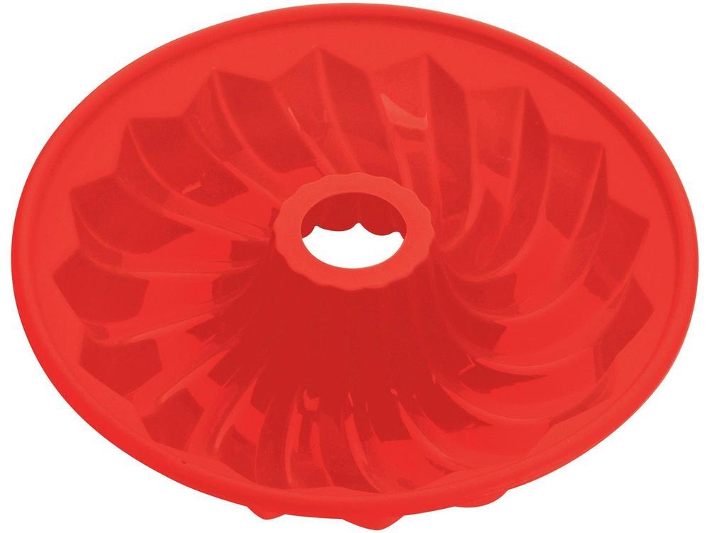 Forma para Bolo de Silicone Redonda Hercules - 1