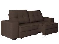 Sofá Retrátil Reclinável 4 Lugares Suede Moviment Artesano Linoforte - 1