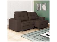 Sofá Retrátil Reclinável 4 Lugares Suede Moviment Artesano Linoforte - 5