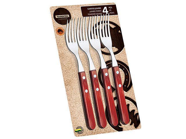 Jogo de Garfo Inox 4 Peças - 1