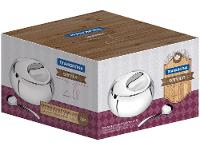 Farinheira Inox 1,1L Tramontina Service com Colher - 4