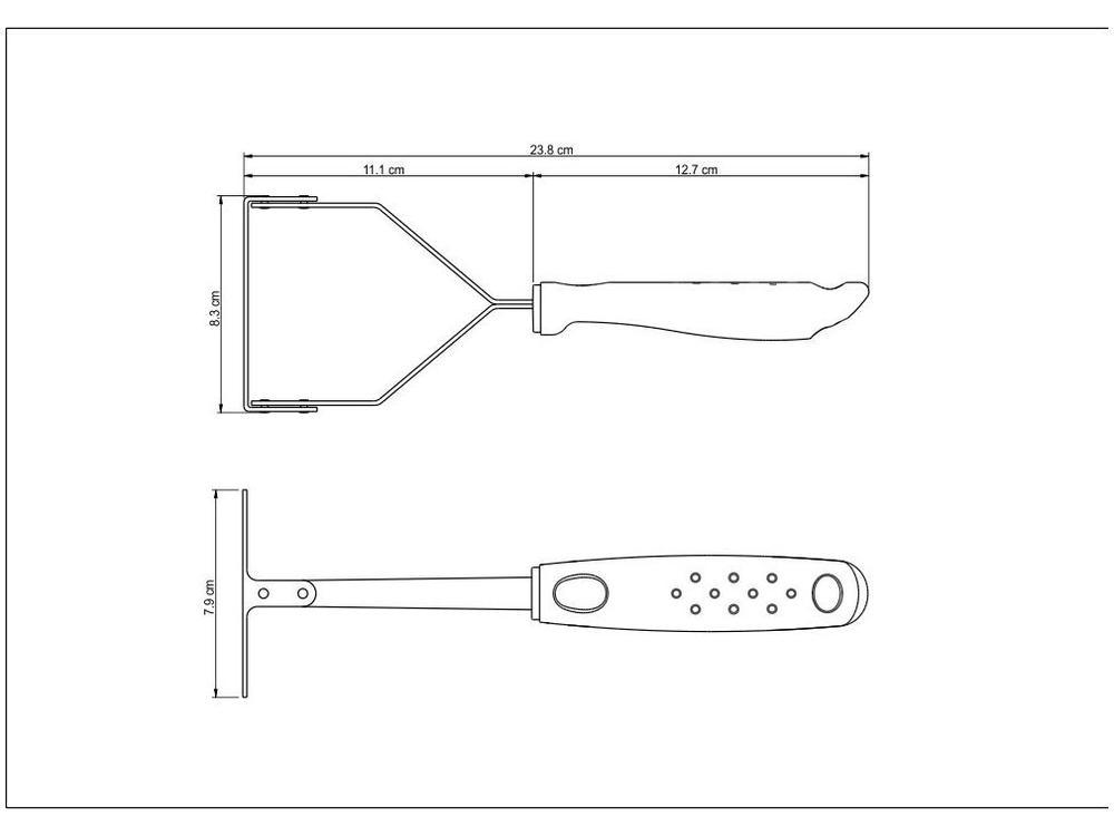 Amassador de Batata Inox Tramontina Utilità 25655180 - 4