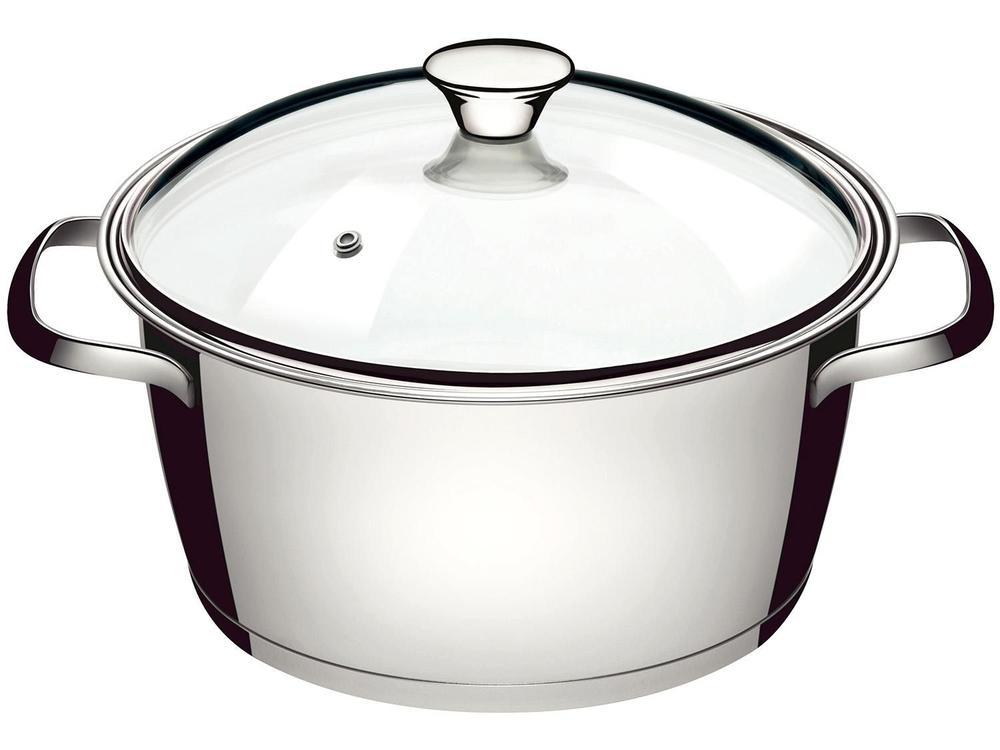 Caçarola Tramontina Inox 1,5L 16cm com Tampa   - 1