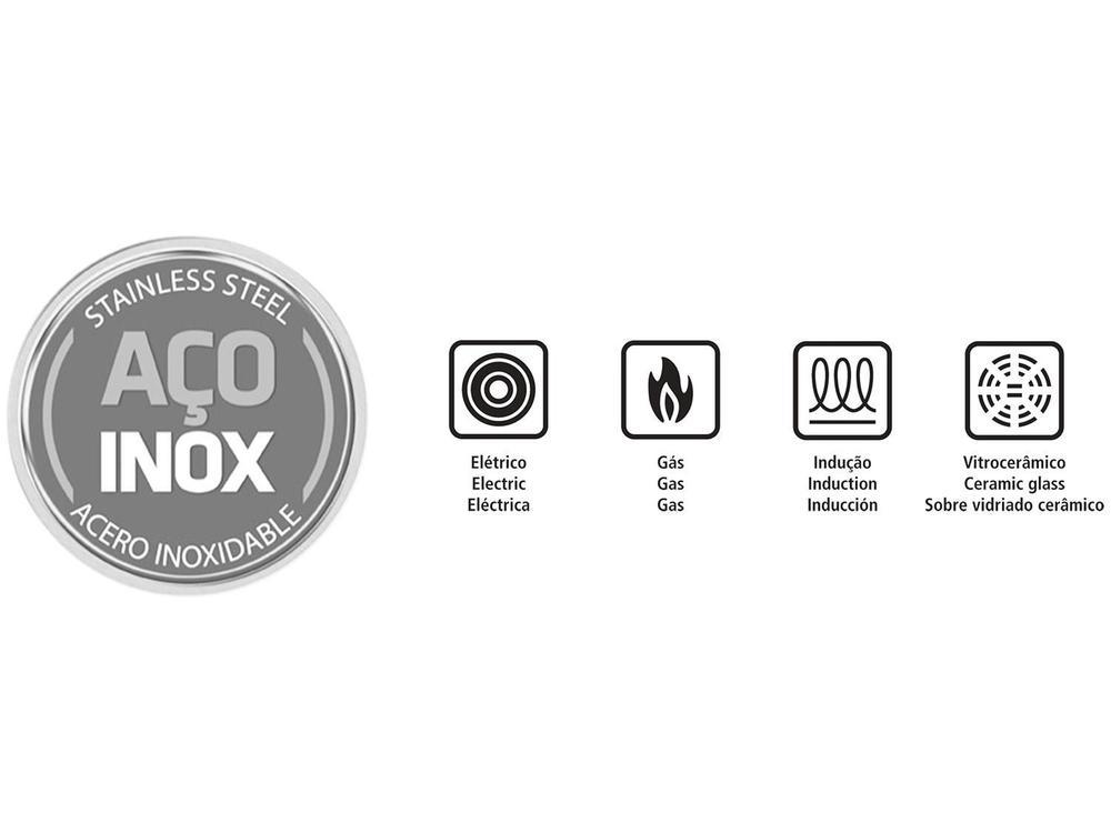 Caçarola Tramontina Inox 1,5L 16cm com Tampa   - 3