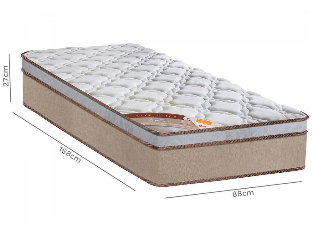 Colchão Solteiro Castor Mola Pocket - 8