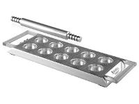 Molde para Ravióli Retangular em Inox - 1