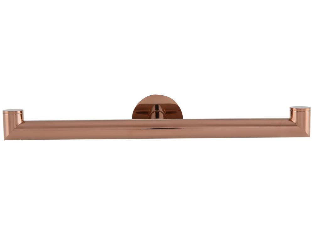 Toalheiro Duplo de Parede 29cm Rose Gold 2022 R82 - 2
