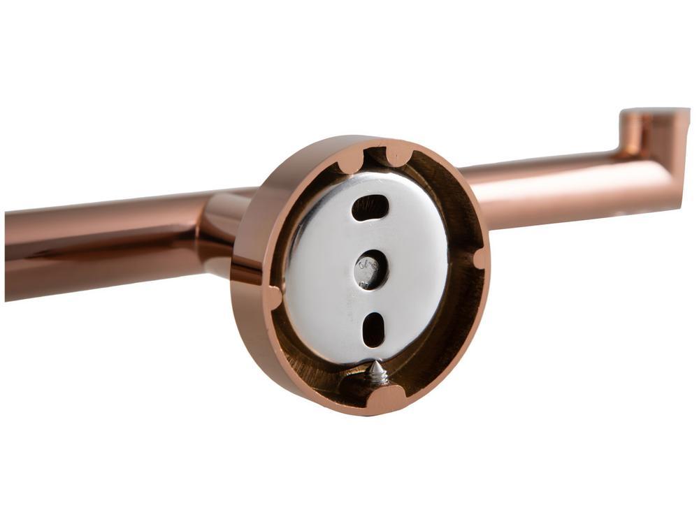 Toalheiro Duplo de Parede 29cm Rose Gold 2022 R82 - 4