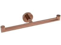 Toalheiro Duplo de Parede 29cm Rose Gold 2022 R82 - 1