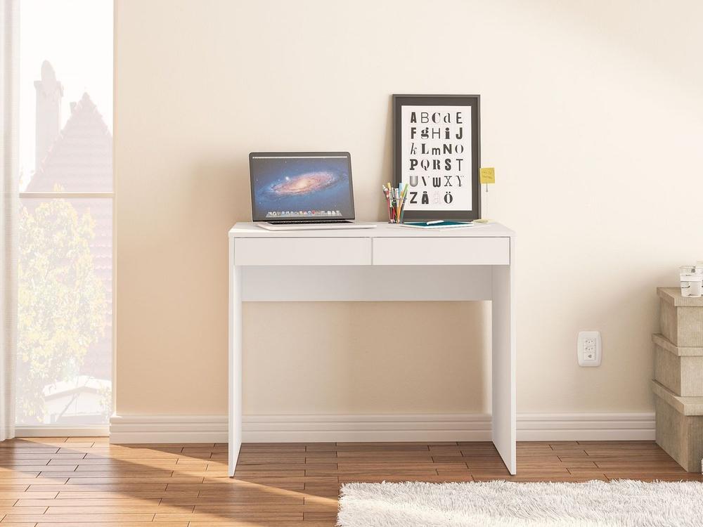 Escrivaninha/Mesa para Computador 2 Gavetas Politorno Tijuca - 1