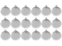 Bola de Natal Prata Lisa NATAL040C Casambiente - 1