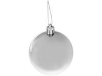 Bola de Natal Prata Lisa NATAL040C Casambiente - 3