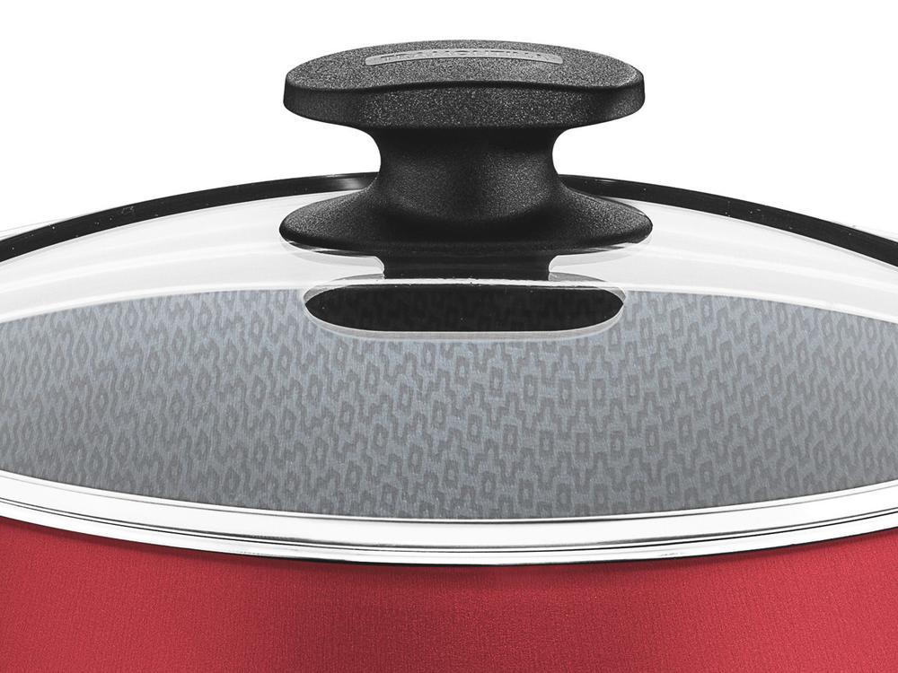Caçarola Tramontina Antiaderente Vermelho 3,7L 22cm Loreto 20382722 - 3