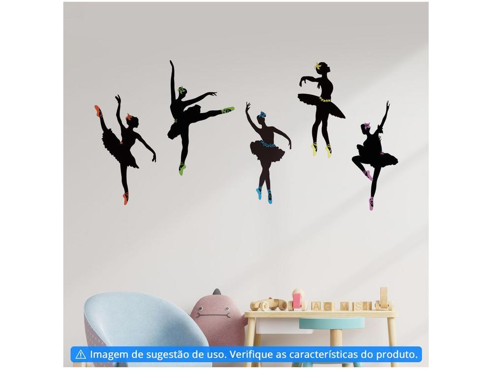 Adesivo de Parede Infantil PVC Adesif Bailarinas - 3