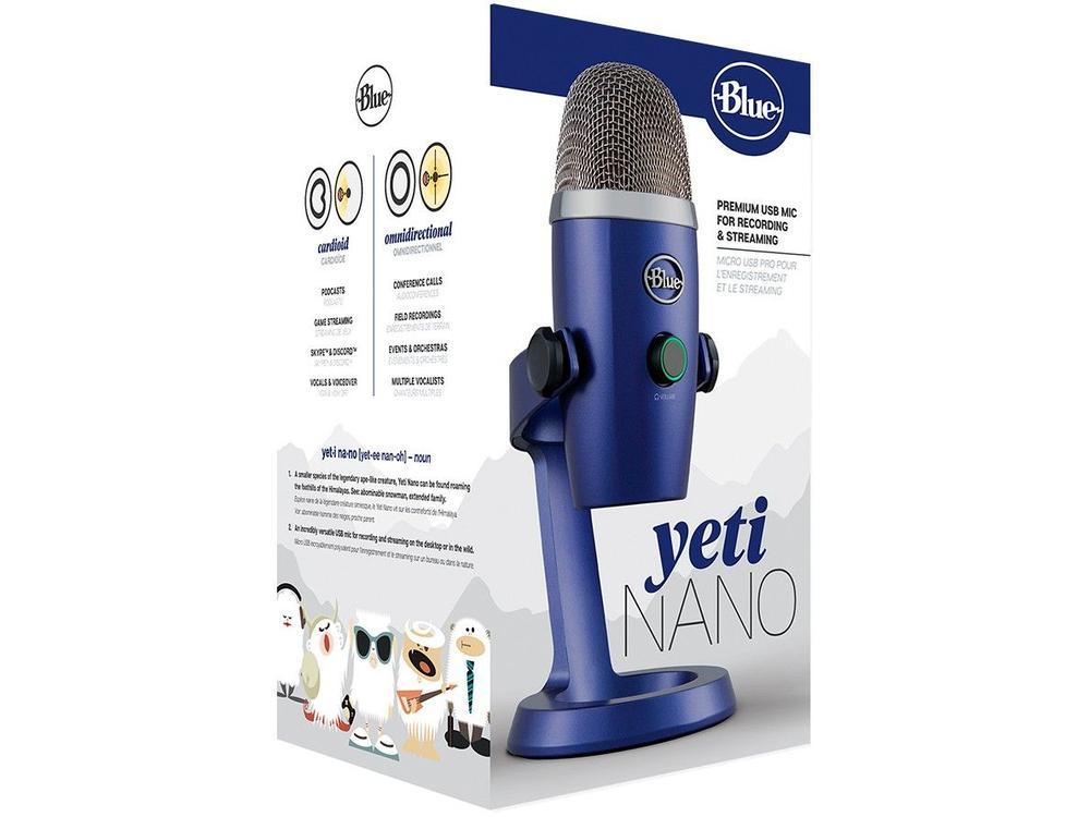 Microfone Condensador Streaming Blue - 8