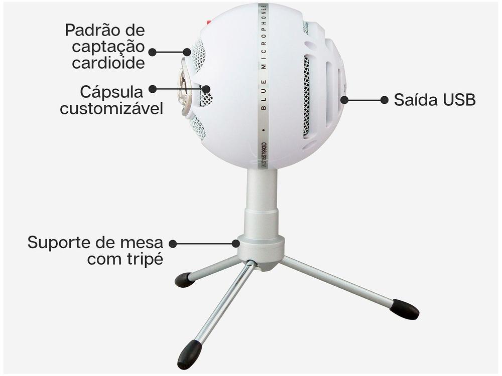 Microfone Condensador Streaming Blue - 7