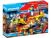 Playmobil City Action Carro de Bombeiros com - 1