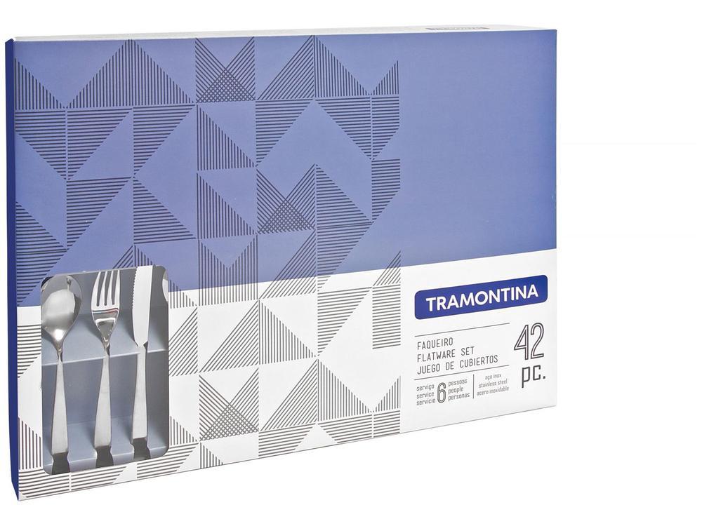 Faqueiro Tramontina Inox Cosmos 42 Peças - 3