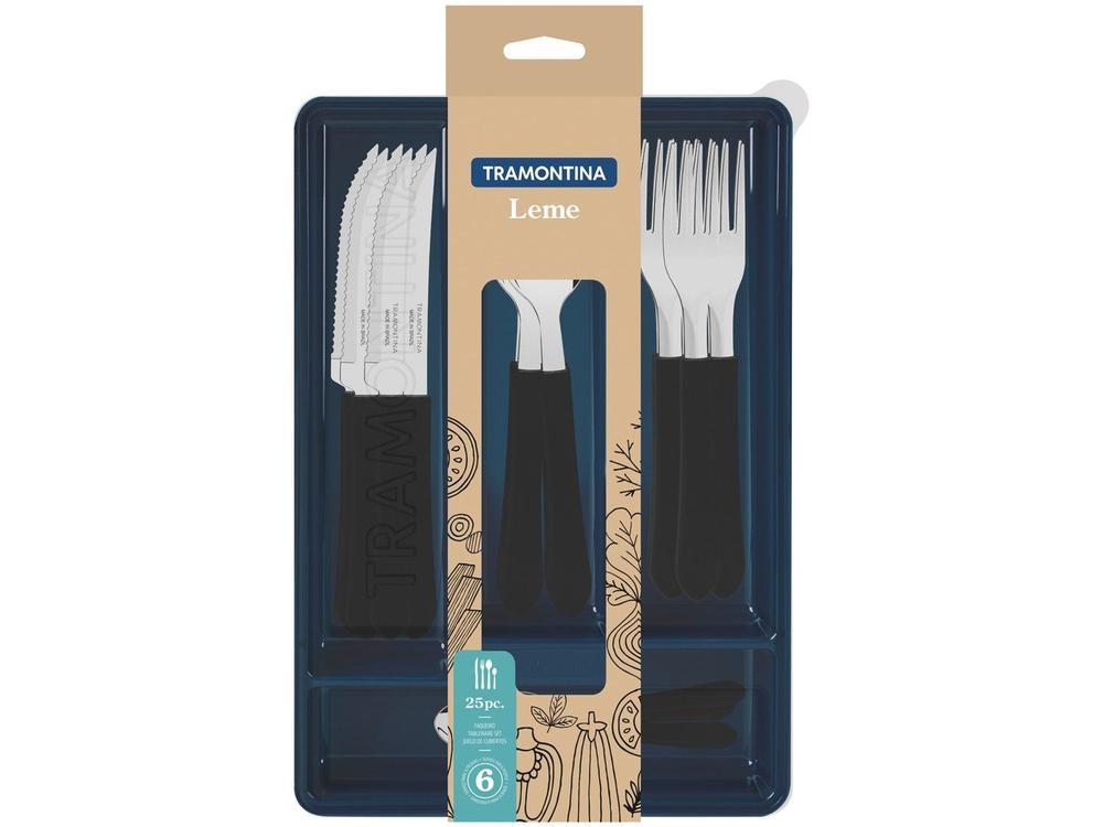 Faqueiro Tramontina Inox Leme com Gaveteiro 24 Peças - 4
