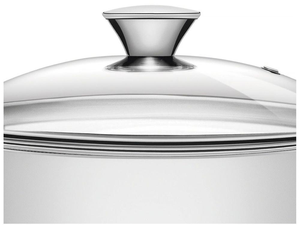 Caçarola Tramontina Inox Fundo Triplo com Tampa 2,2L 18cm Allegra - 2