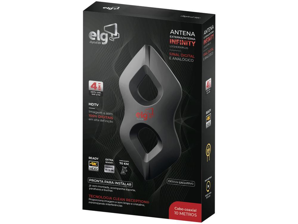 Antena Digital Interna e Externa 10dB ELG Infinity - 6