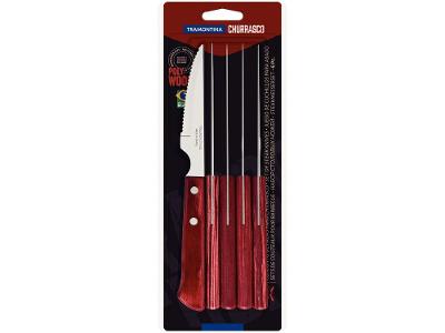 Kit Churrasco 6 Peças Tramontina Polywood 21109/674