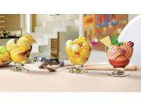 Jogo de Sobremesa Vidro 3 Peças Nadir Samba - 2