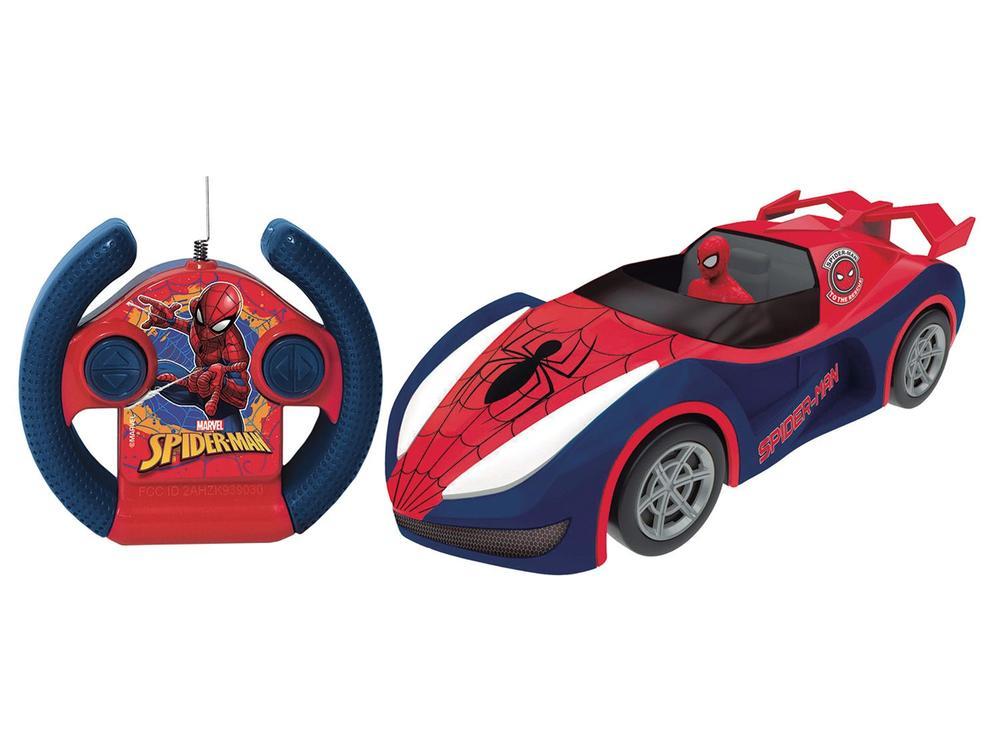 Carrinho de Controle Remoto Spider-Man Overdrive - 1