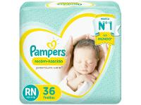 Fralda Pampers Premium Care RN Até 4kg 36 Unidades - 1