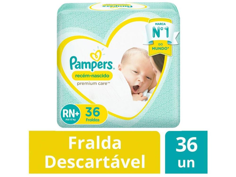 Fralda Pampers Premium Care RN+ - 2