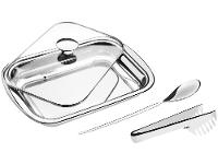 Conjunto para Assar e Servir Inox 3 Peças Tramontina Cosmos 64310114 - 1