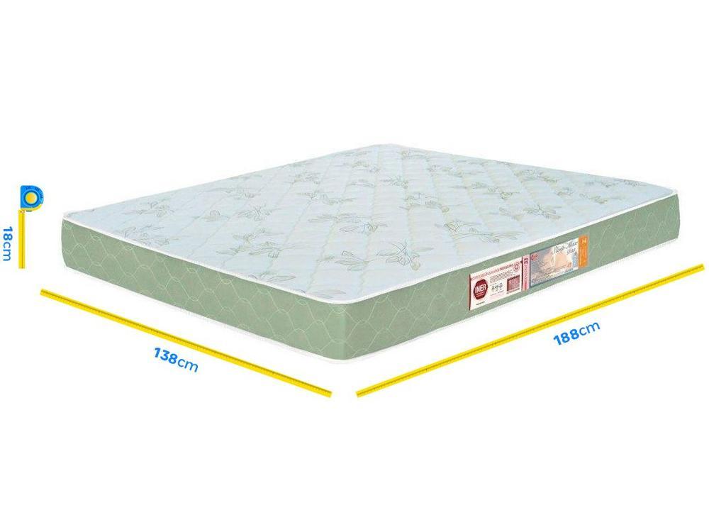 Colchão Casal Castor Espuma D-33 18cm de Altura - 6