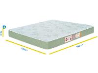 Colchão Casal Castor Espuma D-33 18cm de Altura - 6