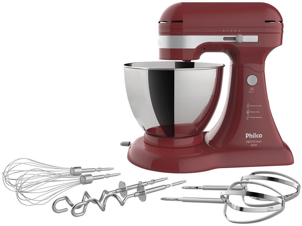 Batedeira Philco Vermelha 500W PBT510V - 3